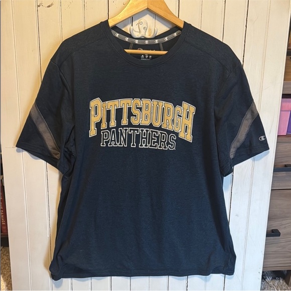 Champion Pittsburgh Panthers Dark Blue Tee Size XL - Picture 1 of 7